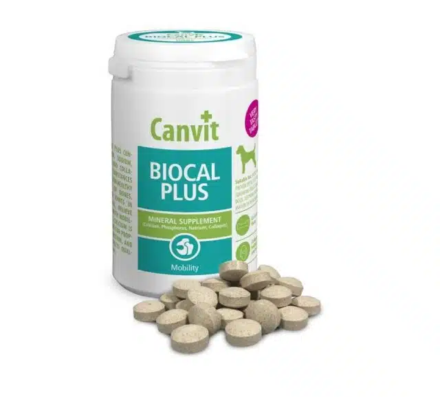 Canvit Biocal Plus 230g Chien — Os, Articulations, Dents
