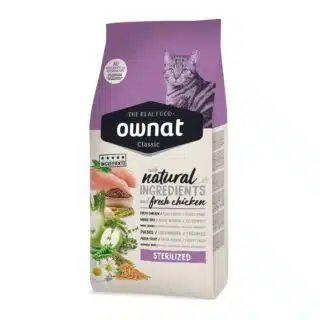 OWNAT® CLASSIC STERILIZED Croquettes pour Chat 1