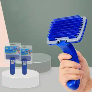 Brosse de Toilettage Anti-Poils Morts pour Chat et Chien — Petzy.ma Maroc
