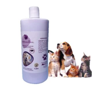 Shampoing Anti-Parasitaires Hermanimal pour Chien et Chat — Petzy.ma Maroc