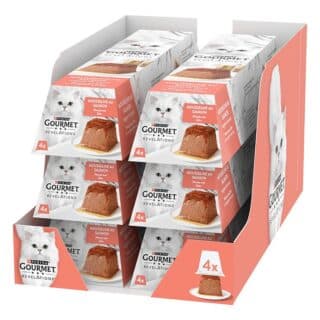 Purina Gourmet Revelations mousseline au saumon pour chat — Petzy.ma Maroc