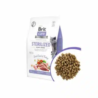 Brit Care Cat Grain-Free STERILIZED AND WEIGHT CONTROL 2kg — Petzy.ma Maroc