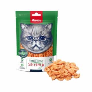 Wanpy Friandise Naturelle Crevettes pour Chat 20 g — Petzy.ma Maroc