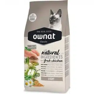 Ownat Classic light pour chat 4 kg — Petzy.ma Maroc