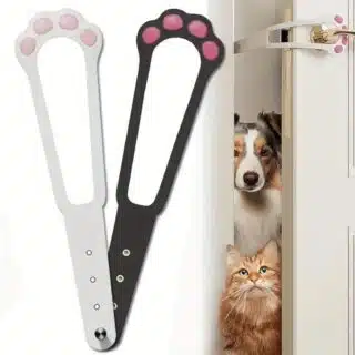 Arrêt de Porte Réglable pour Animaux – Sécurité & Confort Chat & Chien — Petzy.ma Maroc