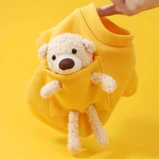 Hoodie Confortable pour chat et Petit Chien avec Doublure en Polaire — Petzy.ma Maroc