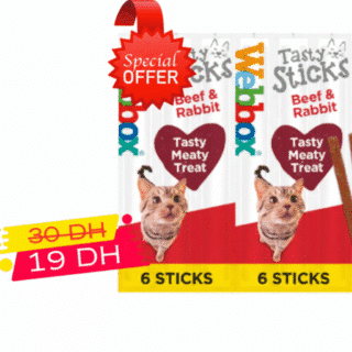 Webbox Tasty Sticks - Friandises pour Chat et Chaton — Petzy.ma Maroc