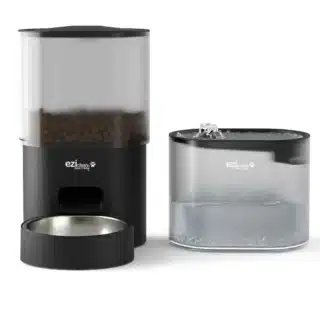 Eziclean Nutribot Connect C4 - Distributeur Croquettes & Fontaine d'eau Connectée pour Chat & Petit… — Petzy.ma Maroc