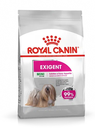 Royal Canin® Mini Exigent 3kg + Pochon 85g Gratuit 6 Royal Canin Mini Exigent 3kg + Pochon 85g Gratuit — Petzy.ma Maroc