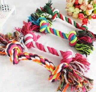 Jouets en corde de chanvre résistants pour chiens – Robuste et Naturel — Petzy.ma Maroc