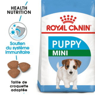 Royal Canin Mini Puppy – Croquettes Chiots Petites Races | 2kg, 4kg, 8kg — Petzy.ma Maroc
