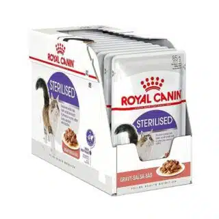 Royal Canin Sterilised Gravy pour Chat Stérilisé – Pack de 12 — Petzy.ma Maroc