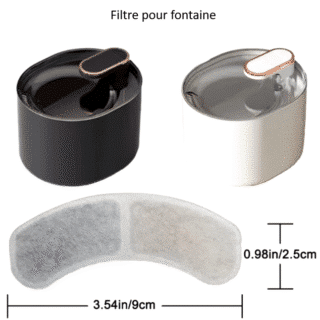 Filtre de Rechange pour Fontaine à Eau pour Chat — Petzy.ma Maroc