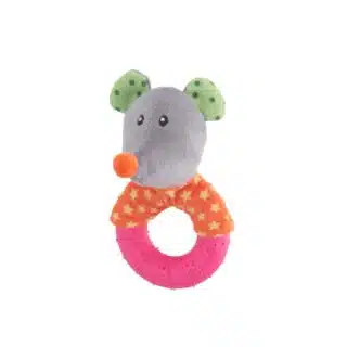 Souris en Peluche avec Anneau LeoPet — Petzy.ma Maroc