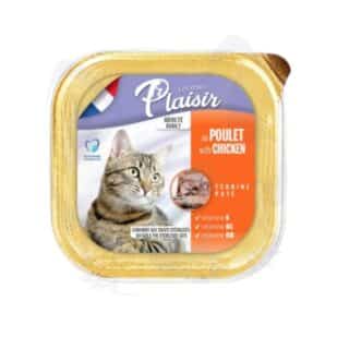 Plaisir Maroc Pâté pour Chats au Poulet 100g — Petzy.ma Maroc