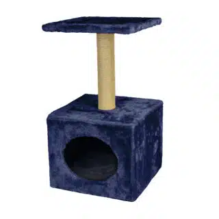 Arbre à chat et Griffoir Giglio Leopet - Bleu Foncé — Petzy.ma Maroc