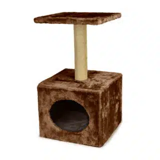 Arbre à chat Marron foncé Leopet — Petzy.ma Maroc