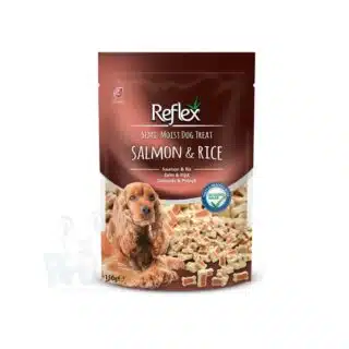 Reflex Friandises Semi-Humides pour Chiens – Saumon & Riz — Petzy.ma Maroc