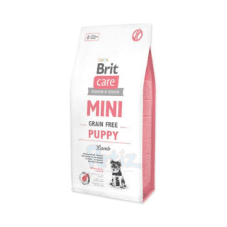Brit Care Dog Grain Free Puppy Mini Lamb – Croquettes sans céréales pour chiots de très petite race et mère… — Petzy.ma Maroc