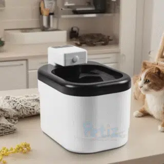 Fontaine à Eau Sans Fil avec Détecteur de Mouvement – 2L — Petzy.ma Maroc
