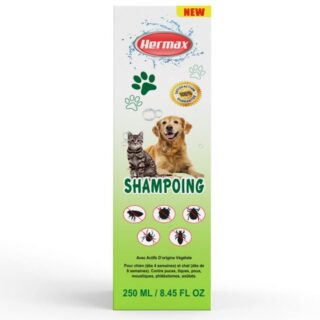 Hermax Shampoing Anti-Parasites Chien et Chat — Petzy.ma Maroc