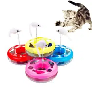 Jouet interactif pour chat avec souris - Anti-ennui garanti — Petzy.ma Maroc