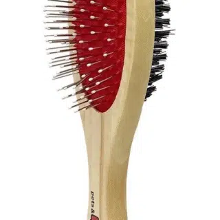 Double Brosse Pour Animal De Compagnie, Chien Et Chat — Petzy.ma Maroc