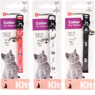 Flamingo Collier pour Chaton Simba - Plusieurs Couleurs — Petzy.ma Maroc