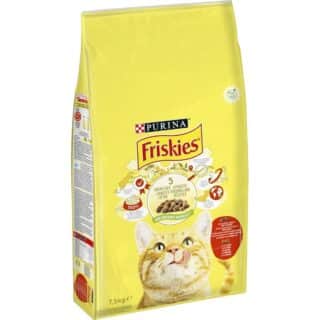 FRISKIES Croquettes Chat Adulte Boeuf et Poulet avec Légumes 7,5 kg — Petzy.ma Maroc