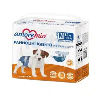 Amore Mio Couches pour chien et chat Taille M - Propreté Assurée — Petzy.ma Maroc
