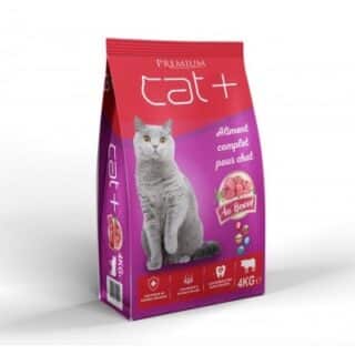 Cat Plus Croquettes Bœuf Foie et Légumes 2kg — Petzy.ma Maroc