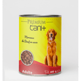 CANI+ Bouchées en Sauce au Bœuf - 400 GR — Petzy.ma Maroc