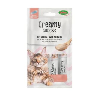 Creamy Sancks Salmon 4x60g - Friandises Liquides pour Chats — Petzy.ma Maroc