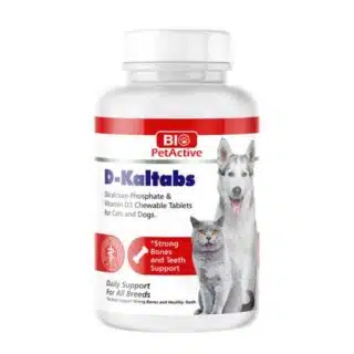 D-Kaltabs Bio PetActive – 84 Comprimés Calcium + Vitamine D3 pour Chien et Chat — Petzy.ma Maroc