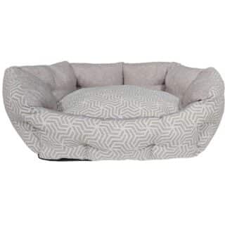 Panier Douillet Premium Silver Collection pour Chat et Chien - Beige — Petzy.ma Maroc