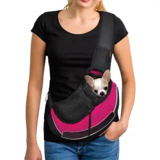 YUDODO Sac de Transport Bandoulière pour Chien et Chat - Confort & Sécurité — Petzy.ma Maroc