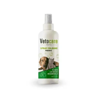 Vetocare Pets Spray Cologne Naturel Parfum Pomme - 200 ml — Petzy.ma Maroc