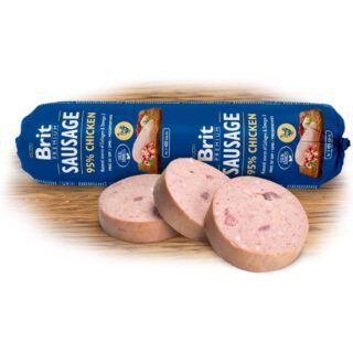 Brit Premium Sausage Poulet ou Dinde 800g — Petzy.ma Maroc