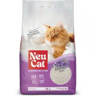 Litière agglomérante et absorbante Neu Cat Lavande — Petzy.ma Maroc