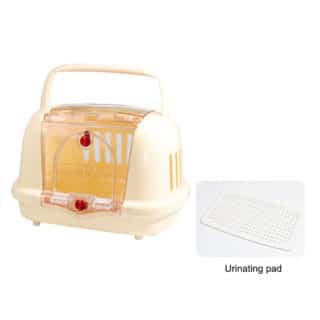 Porte-Chat avec Toit Panoramique – Cage de Transport Moderne et Confortable pour Chats et Chiens — Petzy.ma Maroc