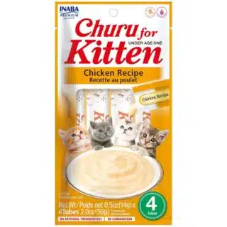 CHURU® friandise Kitten (chaton) en purée Poulet