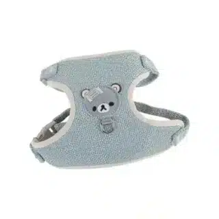Harnais pour chat avec laisse – design d’ourson
